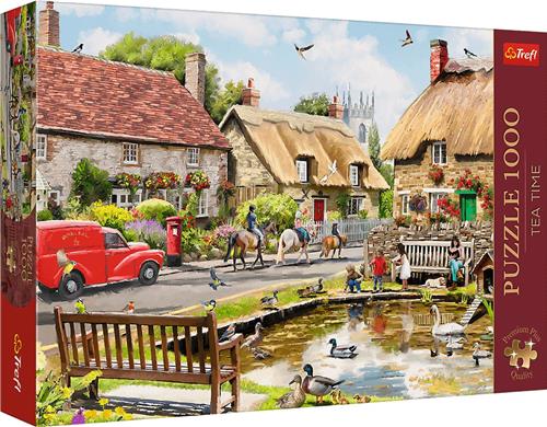 Trefl Trefl 1000 Premium Plus - Tea Time: Summer Village_FSC Mix 70%.