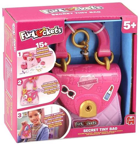 Jumbo - FunLockets - Mini geheim tasje - Tiny Bag - Tasje met geheimen vakjes - Vanaf 5 jaar - Met 15+ verrassingen