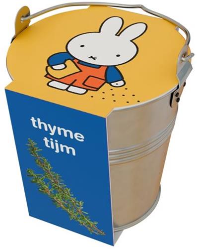 Nijntje Kruiden in zinken emmertje Tijm..