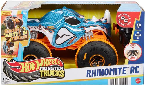 Hot Wheels Monster Trucks Rhinotime - Schaal 1:24 - RC voertuig