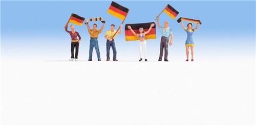 NOCH 15966 H0 Duits figuren Geverfd, Staand