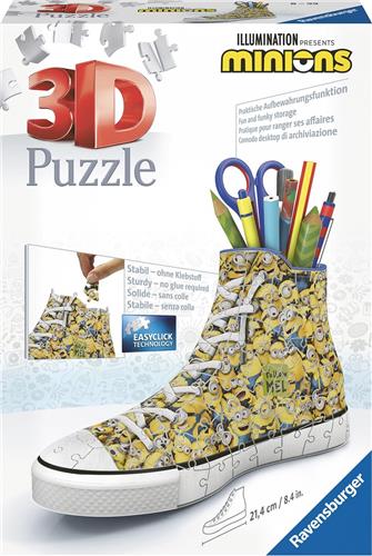 Ravensburger Sneaker Despicable Me 3 - 3D puzzel - 108 stukjes