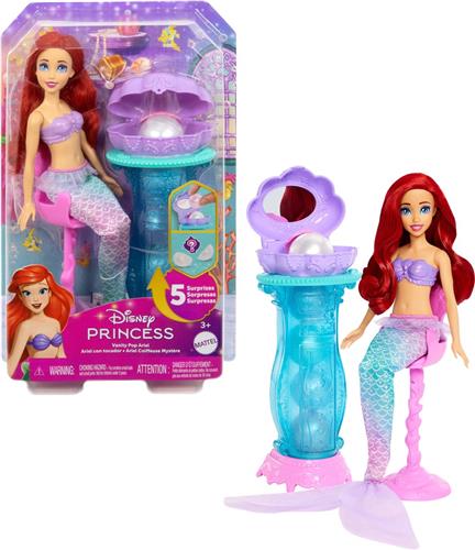 Disney Princess Disney Prinses Kaptafel van Ariel, pop en accessoire