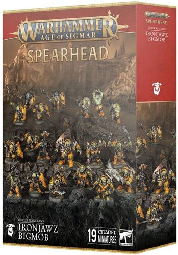 Warhammer Age of Sigmar - Spearhead - Ironjawz Bigmobs (70-893)