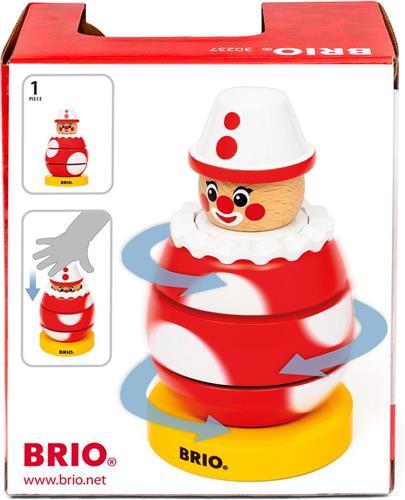 BRIO Draaiend Clowntje  Speelse Motoriekontwikkeling voor Peuters