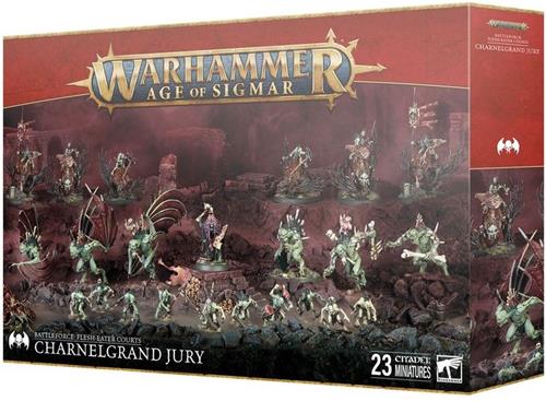 Warhammer Age of Sigmar - Flesh-eater Courts - Battleforce - Charnelgrand Jury (91-68)