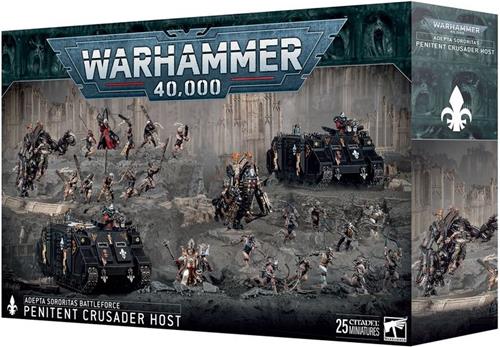 Warhammer 40K - Adepta Sororitas - Battleforce - Penitent Crusader Host (52-63)