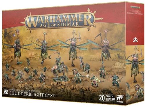 Warhammer Age of Sigmar - Maggotkin of Nurgle - Battleforce - Shudderblight Cyst (83-102)