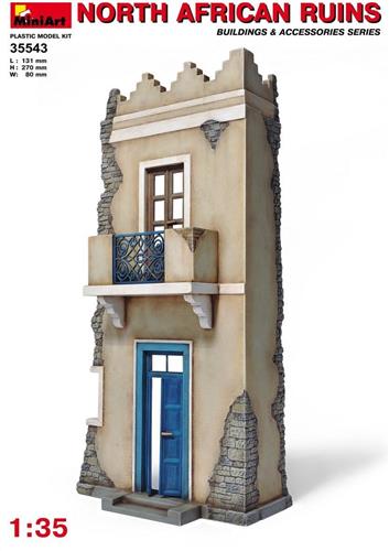 North African Ruins - Scale 1/35 - Mini Art - MIT35543