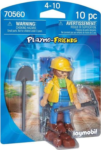 PLAYMOBIL Playmo-Friends Bouwvakker - 70560