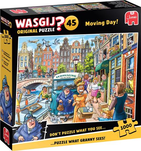 Wasgij Original 45 - Verhuisdag! (1000 Stukjes)