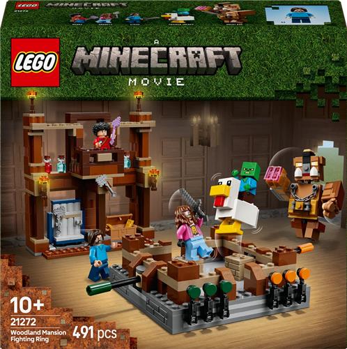 LEGO Minecraft De Arena bij het Boslandhuis - 21272