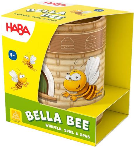 Haba !!! Spiel - Würfelbecher - Bella Bee (Duits) = Frans 2010885002 - Nederlands 2010885004.