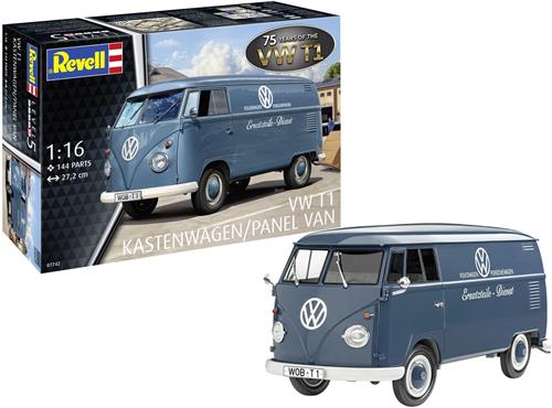 1:16 Revell 07742 Volkswagen T1 Bus - 75Jaar van de VW T1 ! Plastic Modelbouwpakket