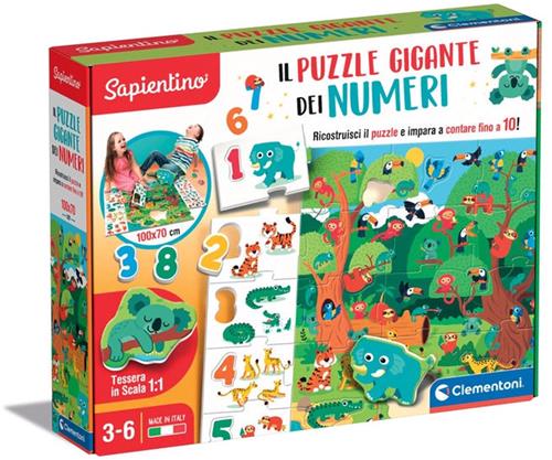 Clementoni 16652 puzzel Dissectiepuzzel Dieren