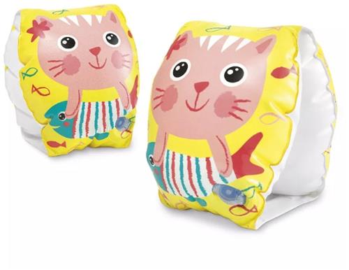 Zwembandjes - INTEX - INTEX Deluxe - POES - Leeftijd 0,5-3 Jaar - Gewicht tot 18 kg - Met 2 Lucht Kamers - Afmeting 20x15 cm - Zwemband Voor Kinderen - Arm Bands - Zwemvleugels - Zwembad - Veilig Zwemmen - Opblaasbare Bandjes - Zwemveiligheid