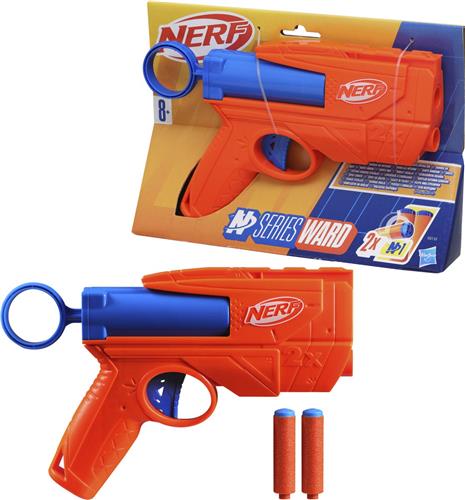 NERF N Series Ward - Speelgoedblaster - Inclusief 2 Officiële Nerf N1 Darts