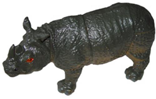 PIA Soft Toys - Neushoorn plastiek - 30 cm