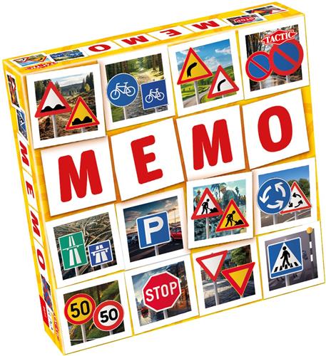 Tactic Memory - Kaartspel - Memo - Verkeersborden