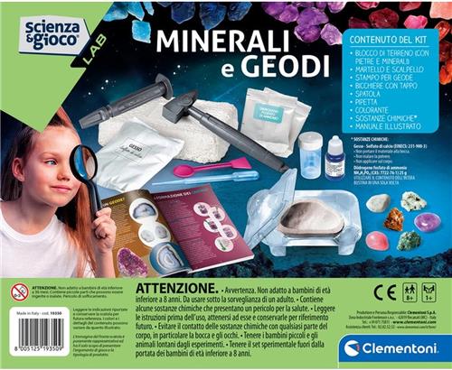 Clementoni Science & Jeu laboratoire 19350, Experimentset, Scheikunde, 8 jaar, Meerkleurig