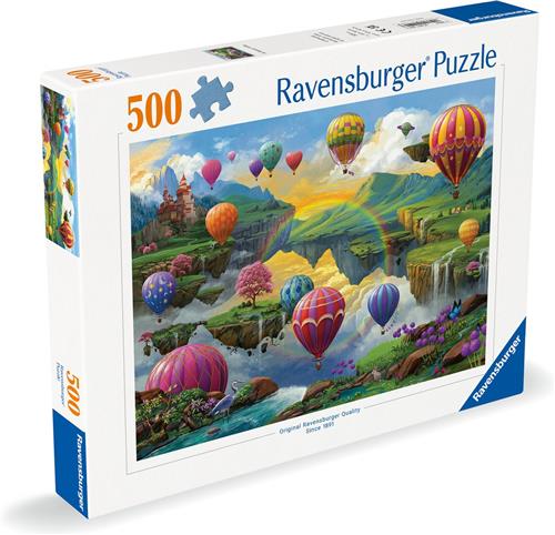 Air Balloon Valley 500 Piece Puzzle