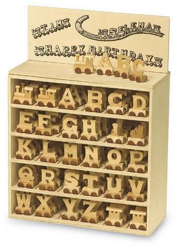 Display "Lettertrein