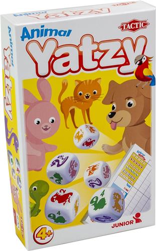 Tactic Animal Yatzy - Dobbelspel - Reisspel - Dieren Yatzy