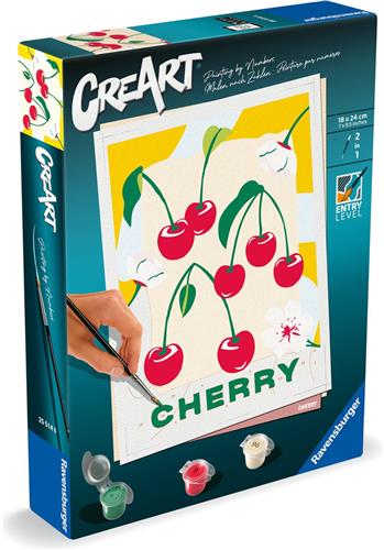Ravensburger CreArt - Cherry - Schilderen op Nummer