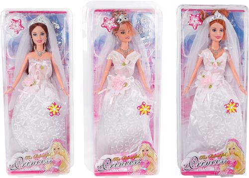 Barbie trouwen- the beautifal princess (Bruin haar)