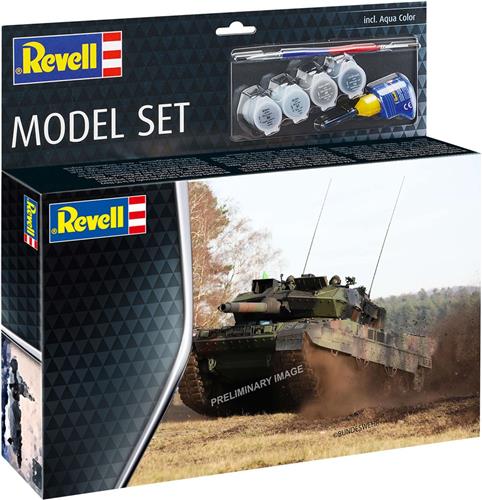 1:72 Revell 63355 Leopard 2A7V - Tank - Model Set Plastic Modelbouwpakket