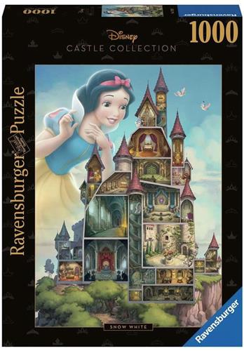 Ravensburger puzzel Disney Castles Snow White - 1000 stukjes.