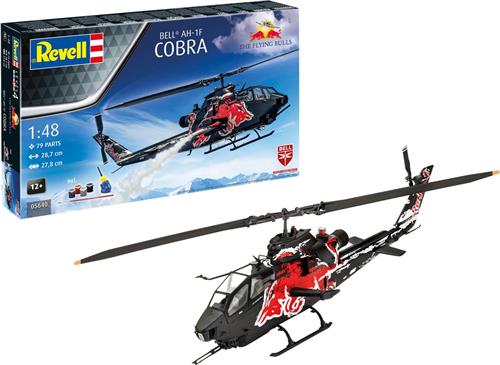 1:48 Revell 05640 Bell AH-1F Cobra - The Flying Bulls - Helikopter Plastic Modelbouwpakket