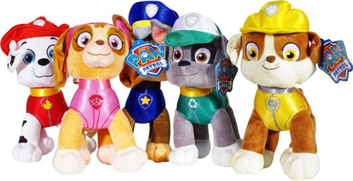 knuffel Paw Patrol Rubble - 27 cm
