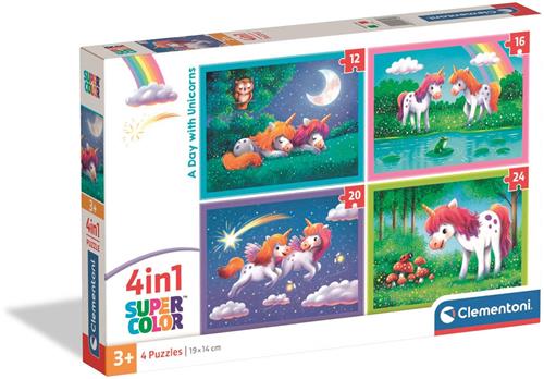 PZL 4IN1 A DAY WITH UNICORNS 2025