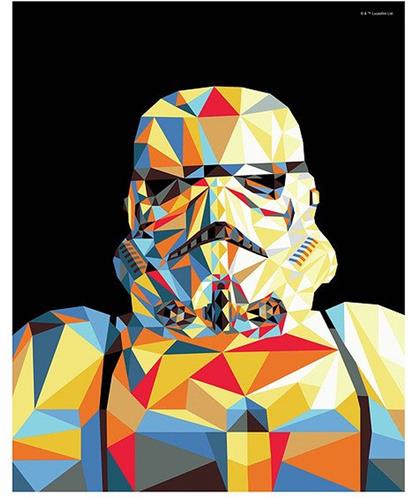 CreArt Schilderen op Nummer - Star Wars - Stormtrooper
