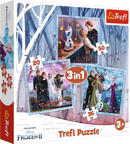 Trefl Trefl 3in1 - The magical story / Disney Frozen 2.