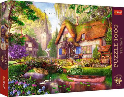 Trefl Trefl 1000 Premium Plus - Tea Time: The Woodland Cottage_FSC Mix 70%.