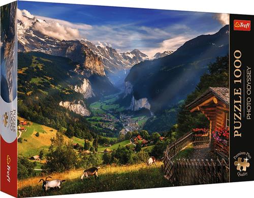 Trefl Trefl 1000 Premium Plus - Photo Odyssey: Lauterbrunnen Valley, Switzerland_FSC Mix 70%.
