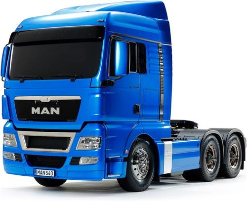 1:14 Tamiya 56370 RC MAN TGX 26.540 Truck 6X4 - Light Metallic Blue RC Plastic Modelbouwpakket