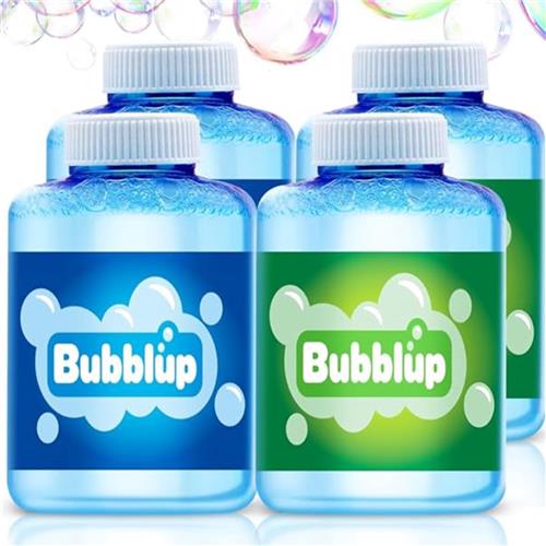 4 Stuks Bellenblaas navulling voor BOTC Bellenblaas pistool - Bubble gun - Voor kinderen - Speelgoed