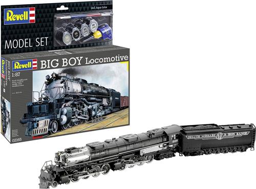 1:87 Revell 62165 Big Boy Locomotive - Stoom Locomotief - Model Set Plastic Modelbouwpakket