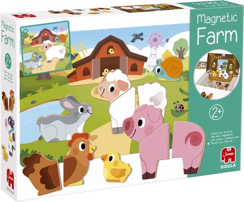 Jumbo - Goula - Magnetic Farm - Boerderij magneten - Speelgoed vanaf 2 jaar