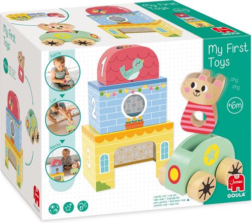 Jumbo - Goula - Mijn eerste speelgoed - Houten speelgoed vanaf 0 jaar