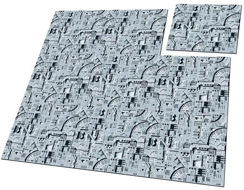 Ultimate Guard Ultimate Guard Battle-Tiles 1' Starship 30 x 30 cm (9) Playmats
