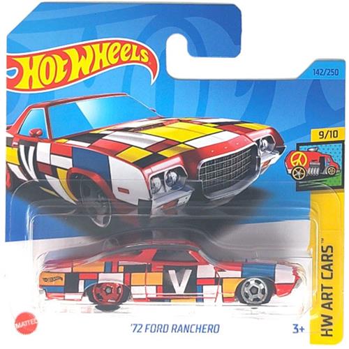 HOT WHEELS '72 FORD RANCHERO HKH53-N521 (142/250)HW ART CARS 9/10