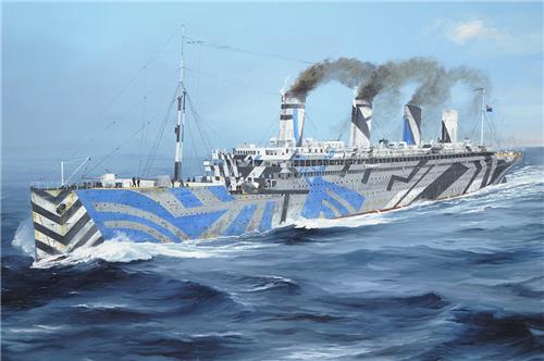 1:200 Trumpeter 03720 HMT Olympic - Oceaanstomer Olympische klasse - Passagiersschip Plastic Modelbouwpakket