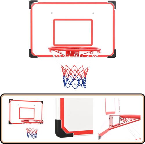 vidaXL 5-delige Basketbalset wandmontage Basketbalset - Basketbalsets - Basketbal Set - Basketbal Sets