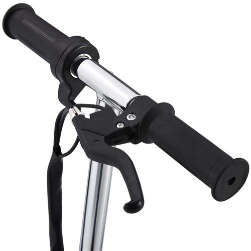 vidaXL Elektrische Step 120W met LED - Rood/Zwart Elektrische Step - Elektrische Steppen - Elektrische Steps - Electrische Step