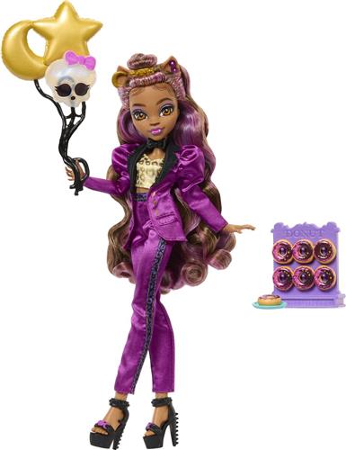 Mattel Monster High Clawdeen Wolf Monster Ball Feestjurk Roze