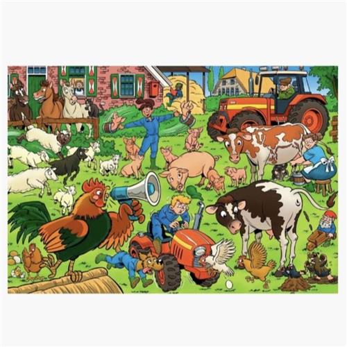Goliath puzzel That's Life Junior 8 - Boederij - 240 stukjes - kinderpuzzel - legpuzzel - dieren